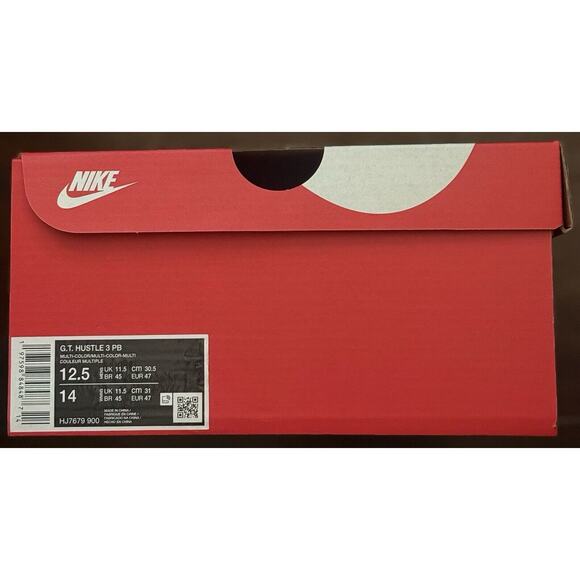 NEW Nike GT Hustle 3 x Paige Bueckers PE HJ7679-900 Men’s Size 12.5